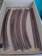 Tory skala TT 1:120 10 szt Berliner TT Bahnen brązowe