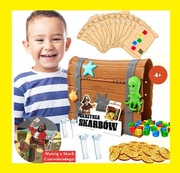 GRA FAMILIJNA PIRACKA SKRZYNIA SKARBÓW PREZENT GRY DLA DZIECI EPEE 4+