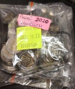 5 zł 2020 r. Pałac Branickich w Białymstoku. Worek NBP 100 szt. 20 Folderów