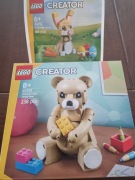 Klocki LEGO 40763 + 30716 MIŚ NA DZIEŃ DZIECKA + ZAJĄCZEK 