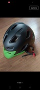 Kask rowerowy z daszkiem exclusky 