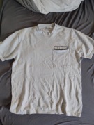 Jasno Szary T-shirt naszywką 