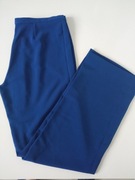 Damskie spodnie materiałowe szeroka nogawka r 40 pas 86cm.