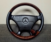 Kierownica drewniana Mercedes W201 W140 W124 R129 Sportline