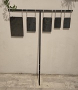 stojak strzelecki z tarczami gong