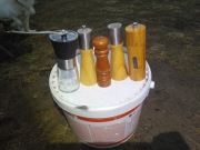 Zestaw młynków młynek do mielenia  pieprzu kawy 