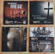 Oblicza historii. 4 płyty dvd o tematyce historycznej.