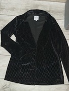 Welurowa marynarka 38