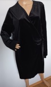 Lindex sukienka zakładana welur 52