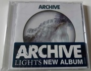 Archive – Lights (CD)  jewel case, sticker