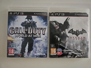 Call of Duty World at War PS3 PL + gratis Batman Arham City PL