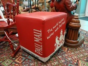 Pufa Kostka Reklamowa PALL MALL Eko Skóra Dla Kolekcjonera