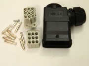 Złącze Przemysłowe ILME 8+PE Pin Komplet Obudowa Wtyk Gniazdo 16A 500V