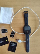 Smartwatch GARETT Kids Twin 4G Czarny + folia ochronna