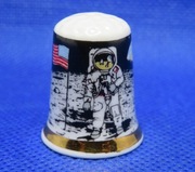 Naparstek Kolekcjonerski Porcelanowy Apollo 11