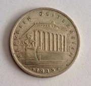 Austria 1 szyling 1925 srebro