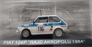 Fiat 126p rajd akropolu 1984 skala 1:43 