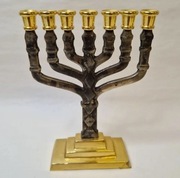 Menora w złoto/mosiężnej tonacji !!!