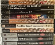 ZESTAW 10 GIER NA PSP PLAYSTATION PORTABLE