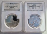 Zestaw Igrzyska Olimpiada Nagano 1998 20lat pontyfikatu Jana Pawła II NBP 