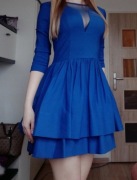 Sukienka chabrowa Vissavi