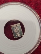 Valcambi Cook Island sztabka srebra 1 g w kapsułce 