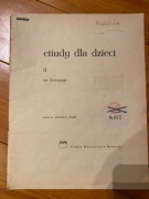 RAUBE ETIUDY DLA DZIECI II NA FORTEPIAN