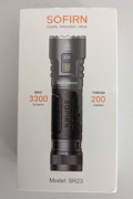 Latarka Sofirn SR23 3300 lm + UV 365nm + akum.