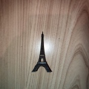 Mała figurka wieża Eiffla, Paryż
