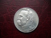 POLSKA MONETA 5 zł  1936 r. JÓZEF PIŁSUDSKI (SREBRO )