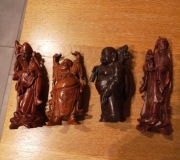 Budda drewno drewniany Japonia figurka bukszpanowe egzotyczna  hinduska  