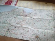 Turystyczna mapa Polski dwustronna 