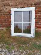 Okno PCV plastikowe 86cm 110cm
