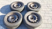 Koła 4 szt./ kpl. Fiesta felga stalowa 14" + opony Continental zimowe