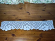 Szydełkowa zazdrostka 85x17