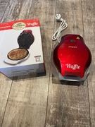 Gofrownica Beper BT.603Y czerwona kształt serca