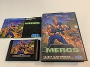 Sega Mega Drive Mercs Gra Kartridż 