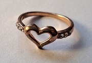 Pierścionek Damski z Serduszkiem. R15
