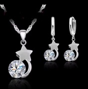 Komplet biżuterii damskej srebro 925