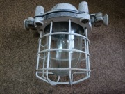 LAMPA PRZEMYSŁOWA PRL VINTAGE 