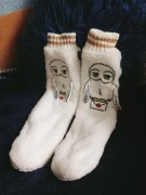 Kapcie Harry Potter wizarding world hedwiga 