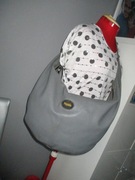 Paolo Gucci duza  torba skora naturalna -vintage