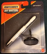 MATCHBOX SKY BUSTERS SPACEX FALCON HEAVY MUSK TESLA 20/32 1:64 NOWY