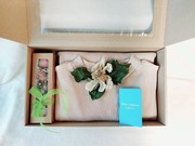 Dolce&Gabbana Light Blue +komplet dzianinowy oversize S–M + świecy sojowy 