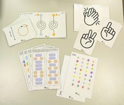 Integracja bilateralna Cz. 2, rozwój dziecka, ZKK, WWR - plansze, ćwiczenia