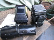 YASHICA MAT z NASADKAMI I INSTRUKCJĄ