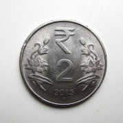 2 Rupie 2013 r.  Indie 