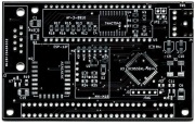 Płytka PCB do projektu KAYaX do ZX Spectrum