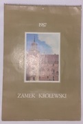 KALENDARZ ŚCIENNY „ZAMEK KRÓLEWSKI”, 1987