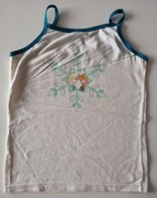 Koszulka dla dziewczynki rozmiar 98 Kraina Lodu Frozen biała dz